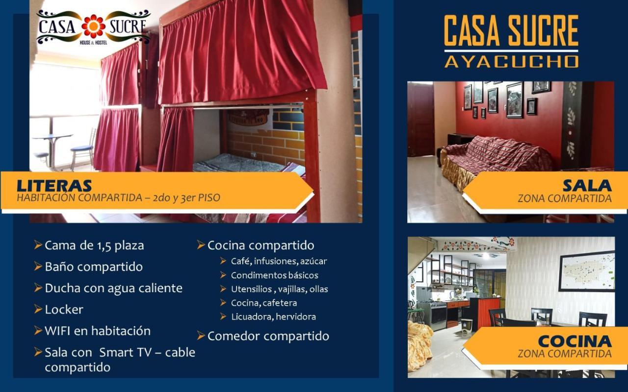 Casa Sucre Hostel Аякучо Екстер'єр фото